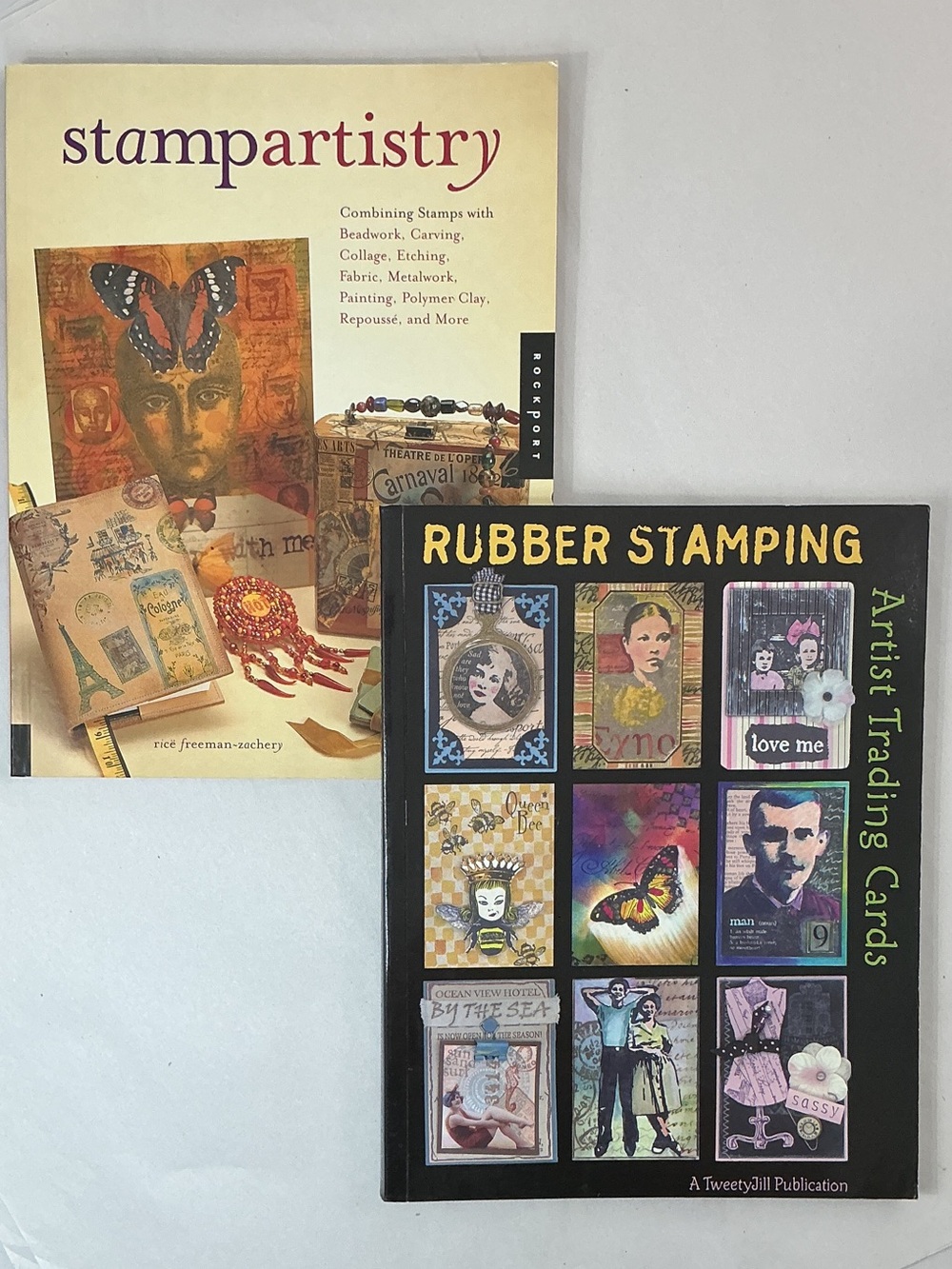 Rubber Stamp and Mixed Media Craft Books